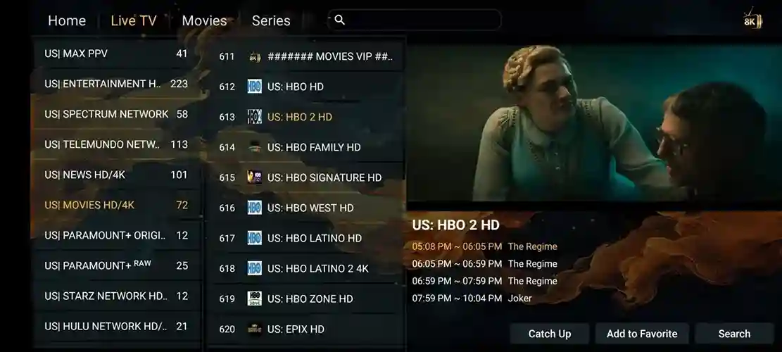 Preview 1 - Anonym IPTV Premium IPTV Subscription