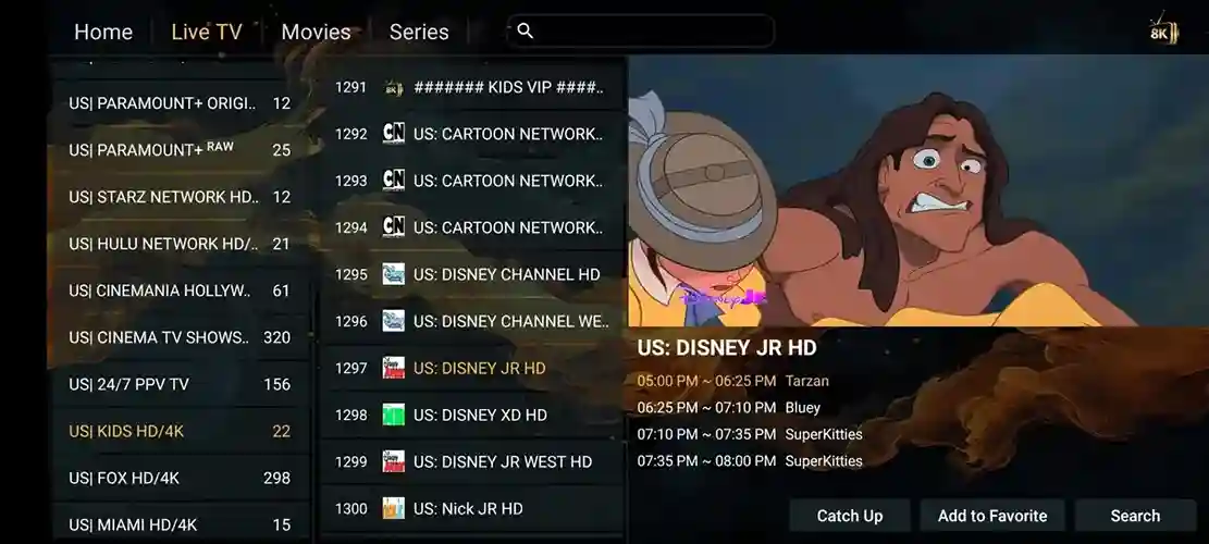 Preview 2 - Anonym IPTV Premium IPTV Subscription